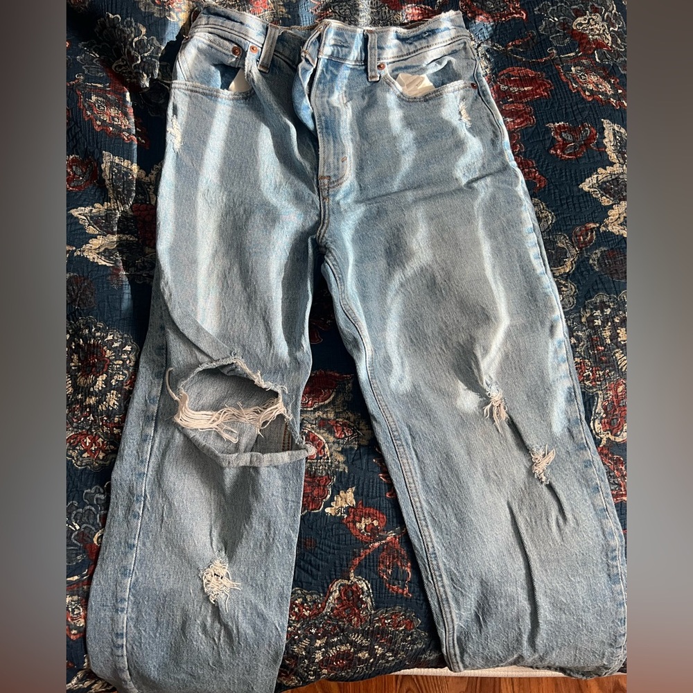 Abercrombie & Fitch Ultra High Rise Jeans, 90’s Straight